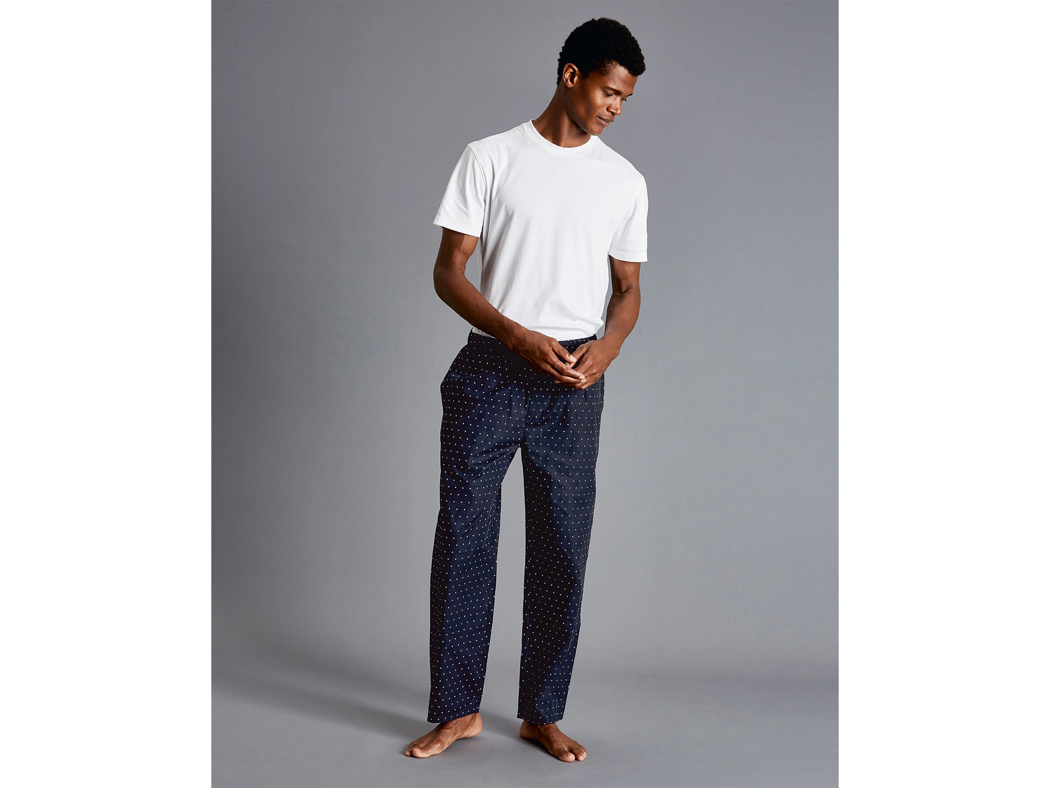 Charles tyrwhitt mens online pyjamas